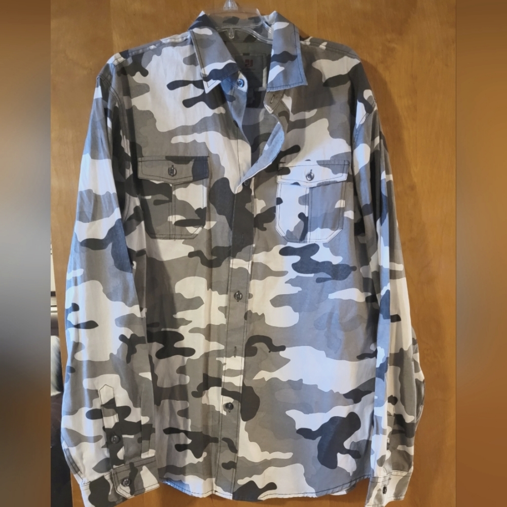 PJ Mark, 2XL Camouflage Shirt
